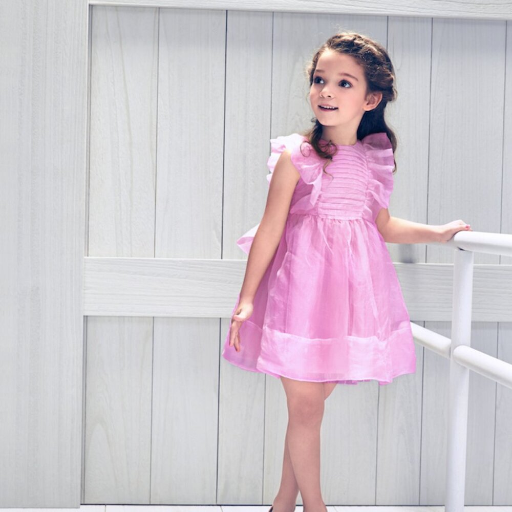Nellystella Mae Dress in Orchid Bouquet Sizes 12-18mth and 2